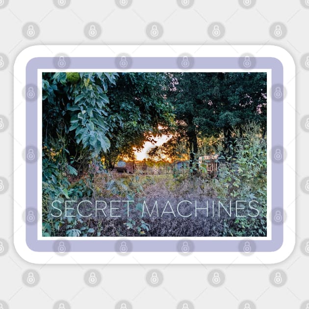 Secret Machines Sticker by Noah Monroe